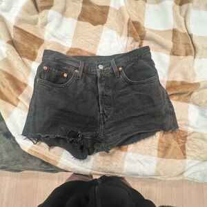 Black Levi shorts
